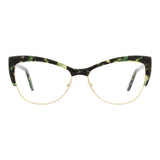 Andy Wolf Bicolor Metal & Plastic Cat Eye Glasses for Women