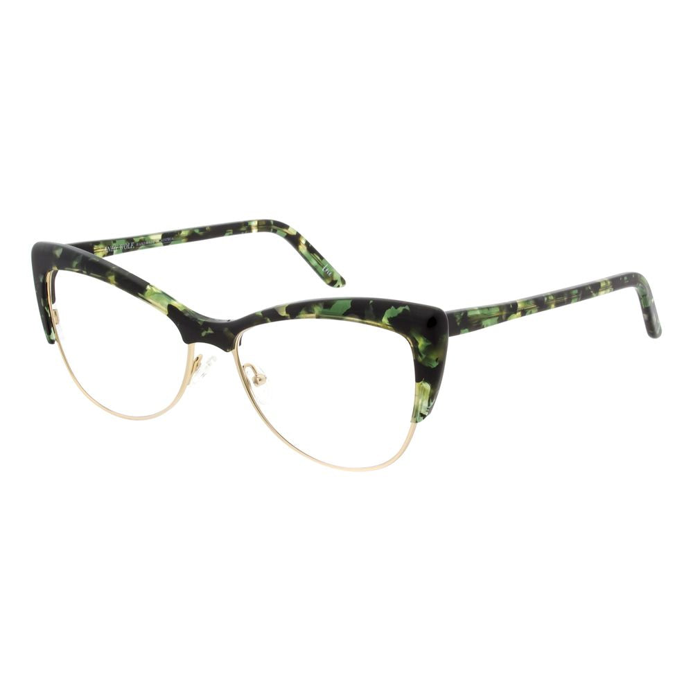 Andy Wolf Bicolor Metal & Plastic Cat Eye Glasses for Women