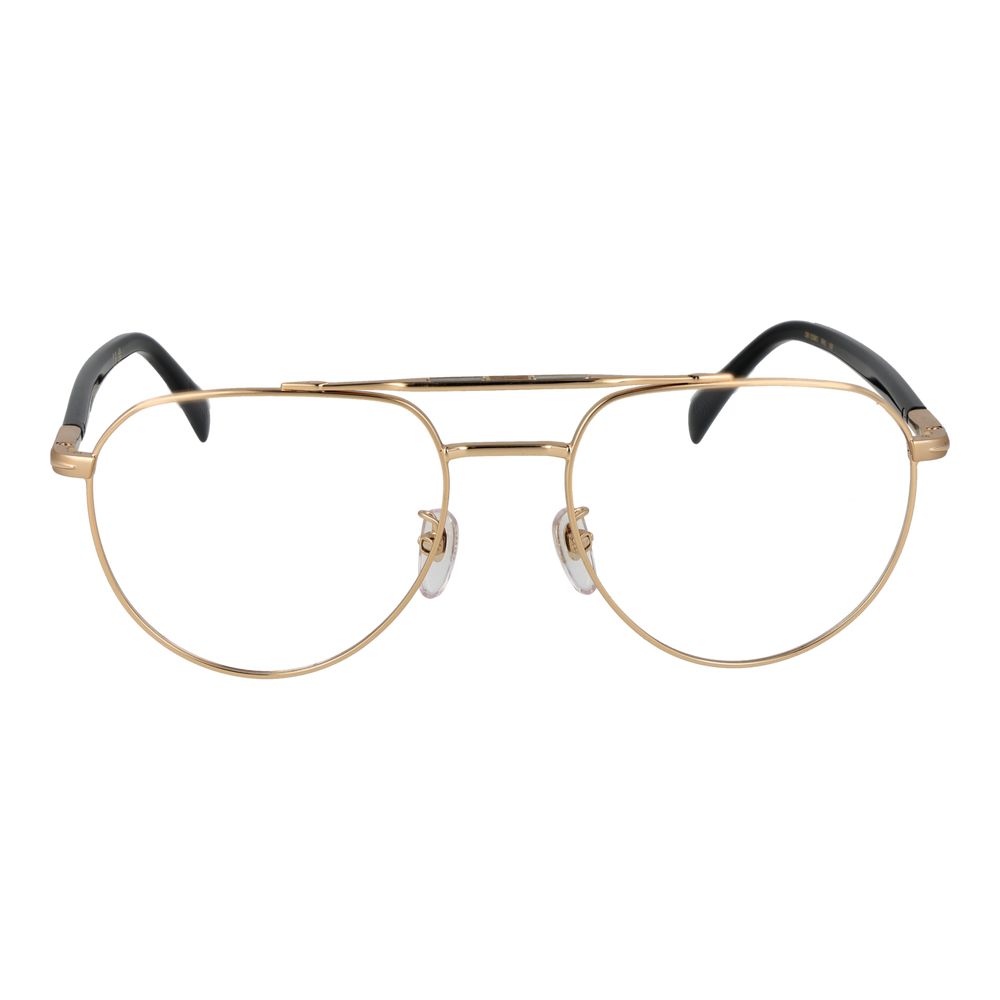 Lunettes en métal doré David Beckham - Modèle Aviateur