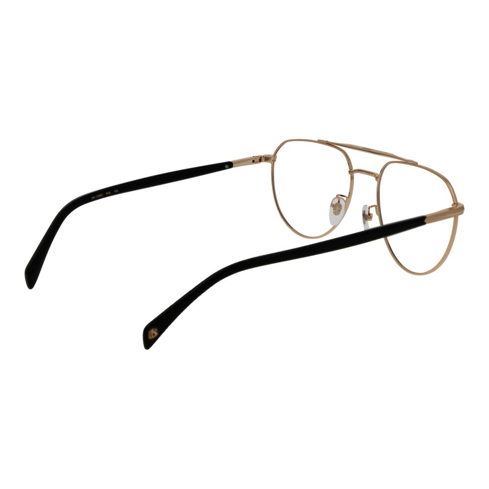 Lunettes en métal doré David Beckham - Modèle Aviateur