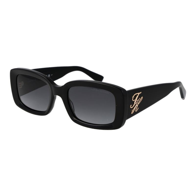 Lunettes de soleil Tommy Hilfiger en acétate noir