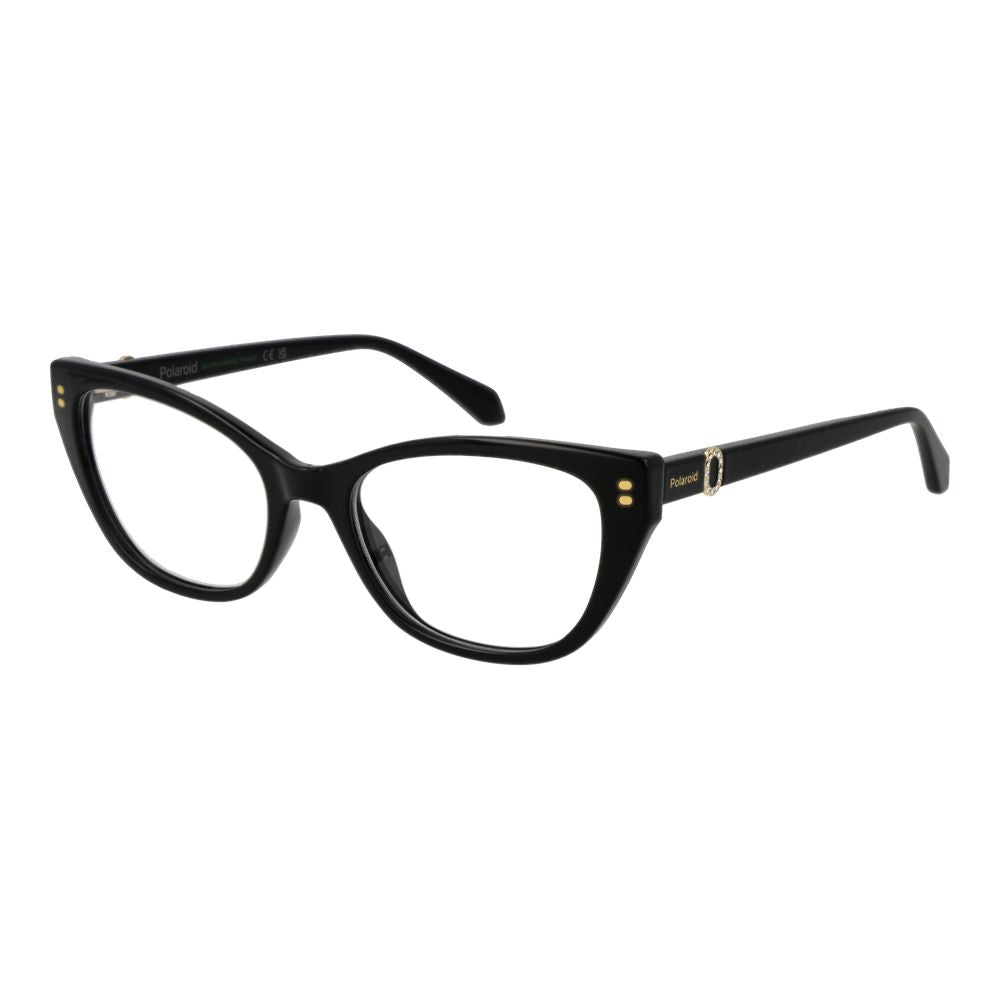 Polaroid Black Polyamide Cat Eye Glasses for Women