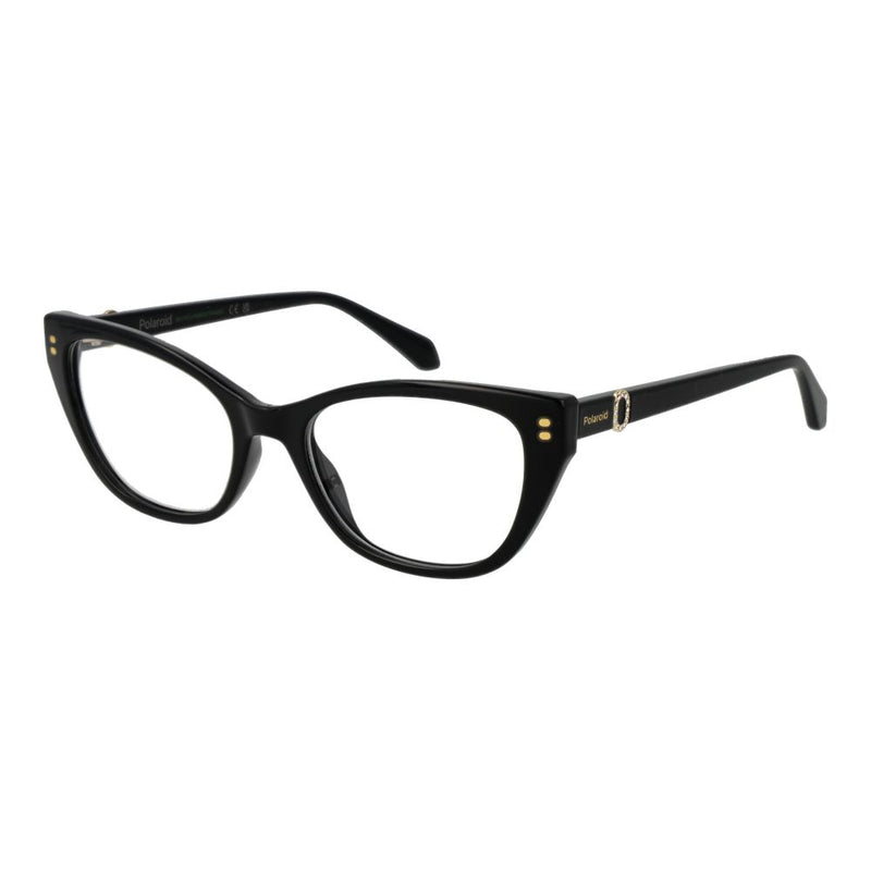 Polaroid Black Polyamide Cat Eye Glasses for Women