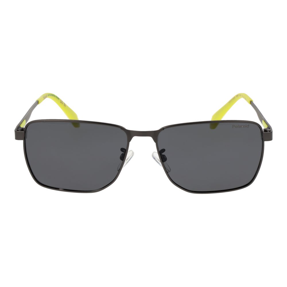 Polaroid Gray Metal Sunglasses for Men