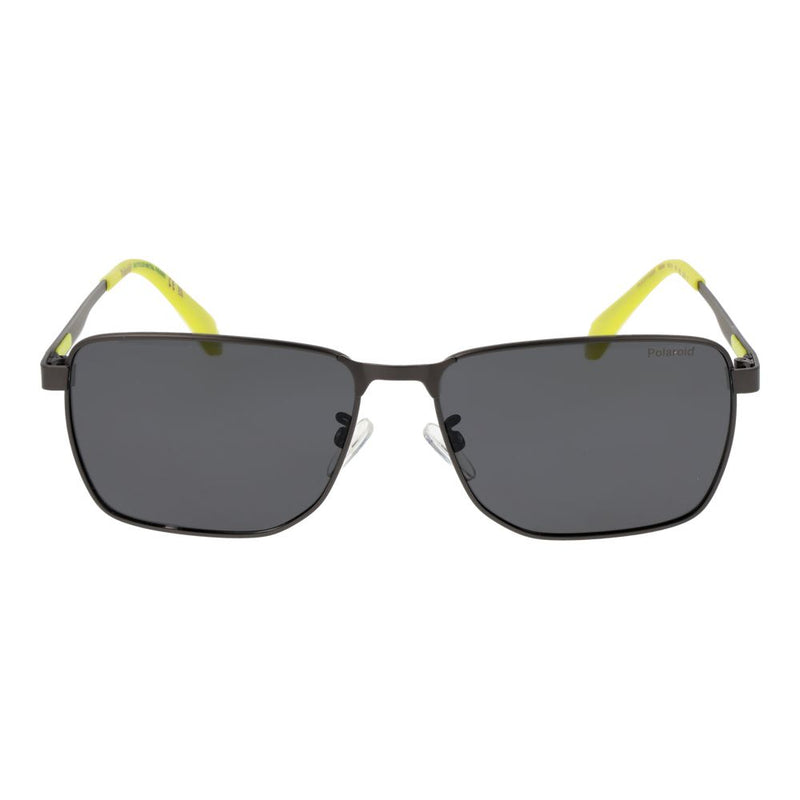 Polaroid Gray Metal Sunglasses for Men
