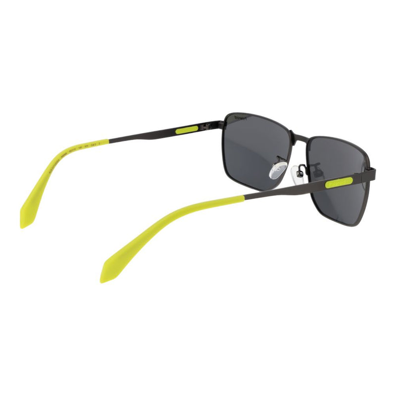Polaroid Gray Metal Sunglasses for Men