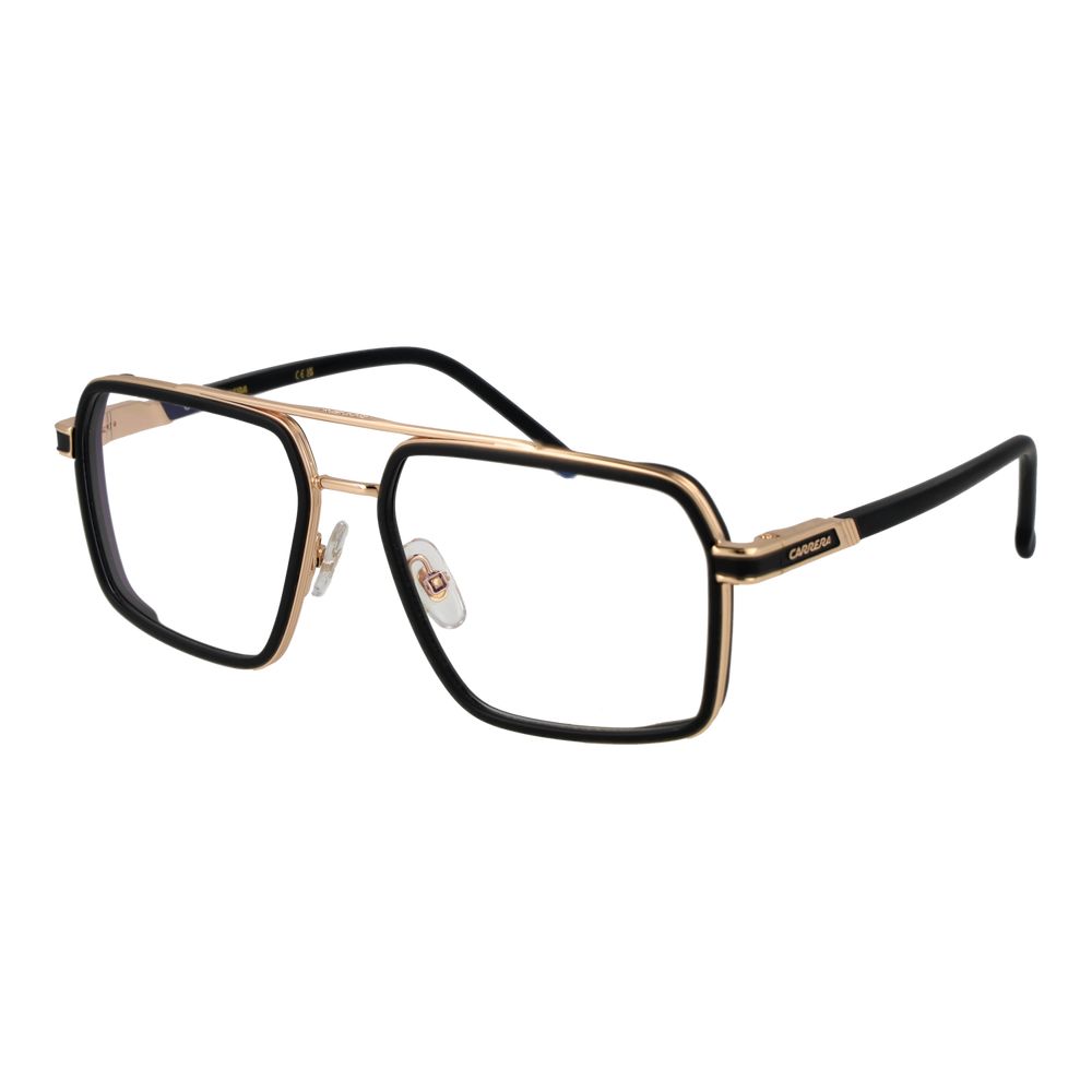 Carrera Black Metal Glasses (Frames) - Stylish and Durable
