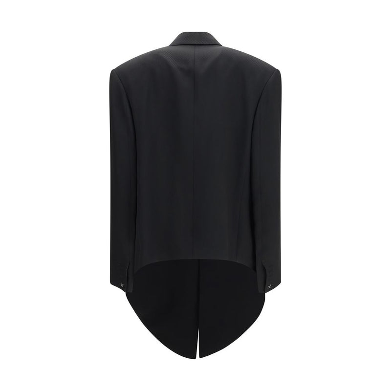 Calvin Klein Petunia Black Viscose Coat for Women