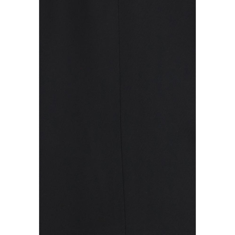 Calvin Klein Petunia Black Viscose Coat for Women