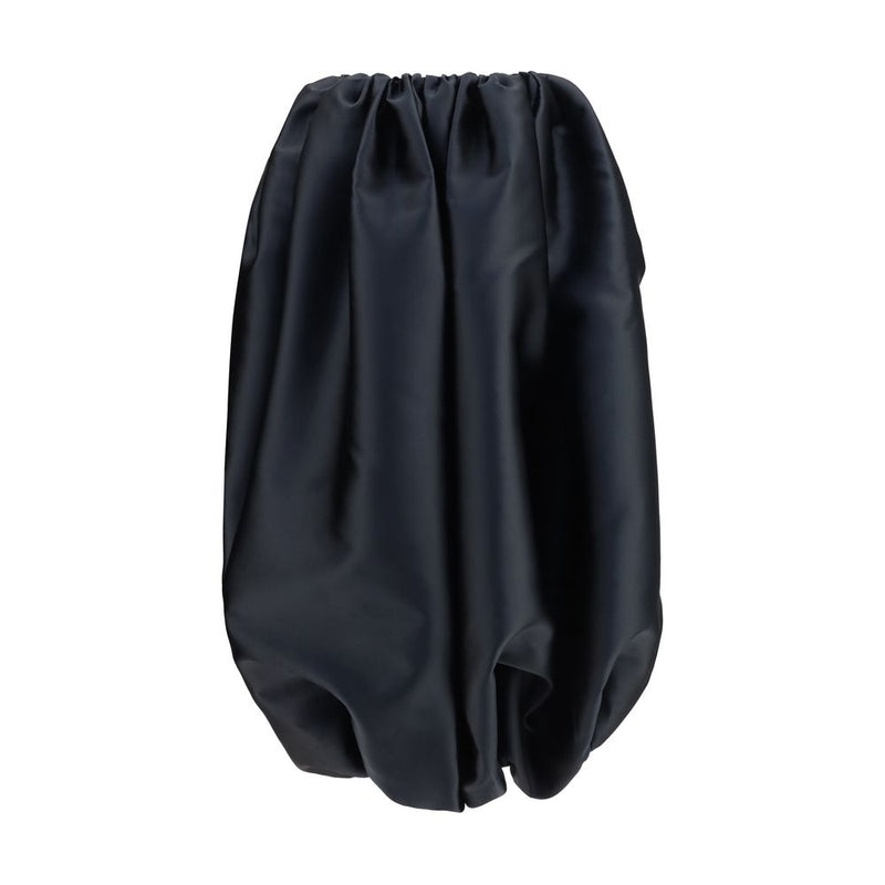 Calvin Klein Yael Black Polyester Skirt