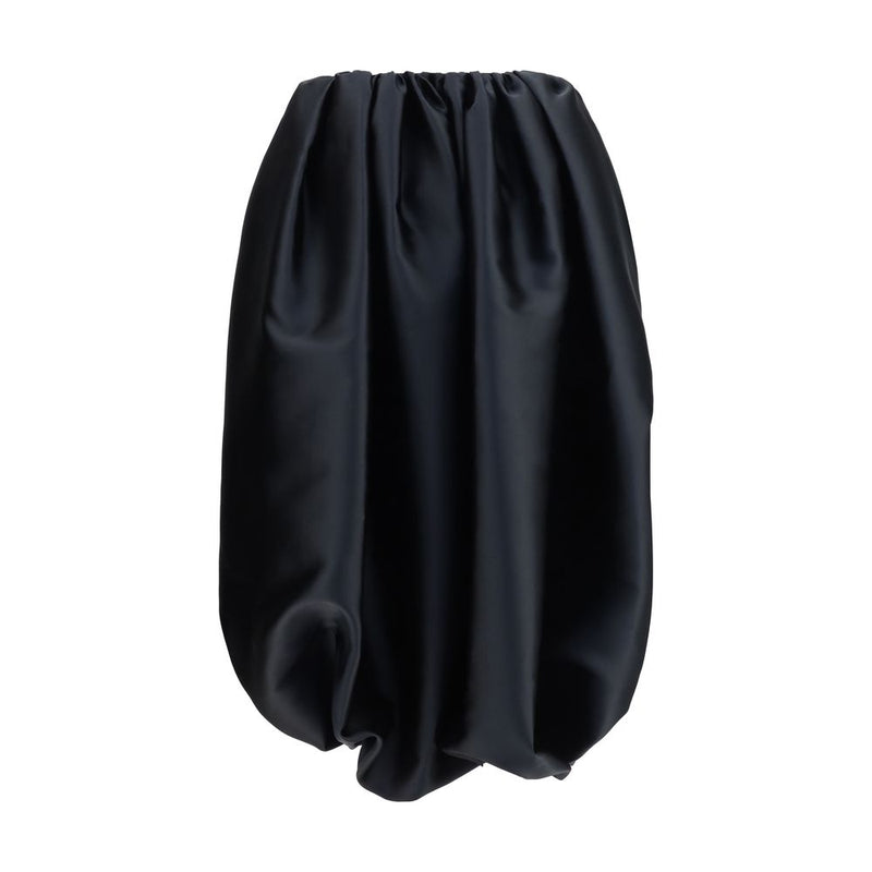Calvin Klein Yael Black Polyester Skirt