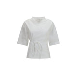 Calvin Klein Lynn White Cotton Shortsleeve Shirt for Women