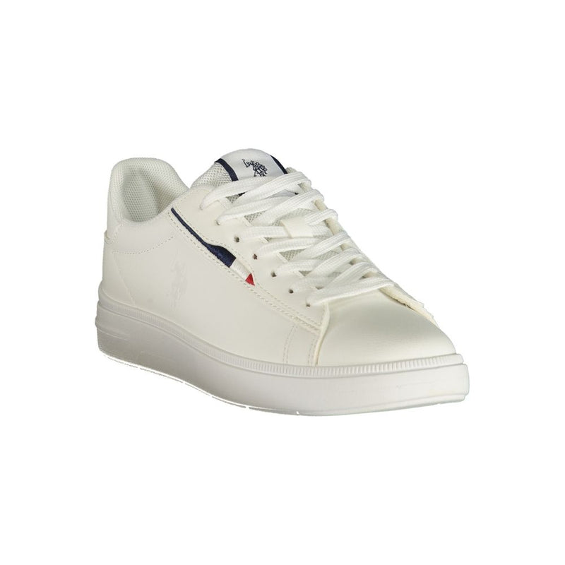 U.S. POLO ASSN. White Women's Sneakers - Stylish & Comfortable