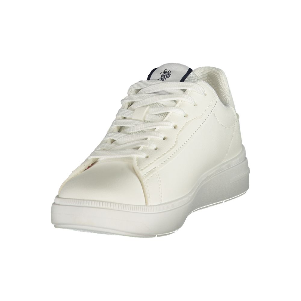 U.S. POLO ASSN. White Women's Sneakers - Stylish & Comfortable