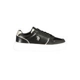 U.S. POLO ASSN. Black Polyurethane Women's Sneaker
