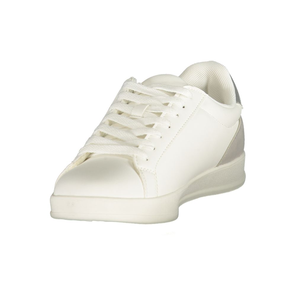 U.S. POLO ASSN. White Polyurethane Women's Sneaker