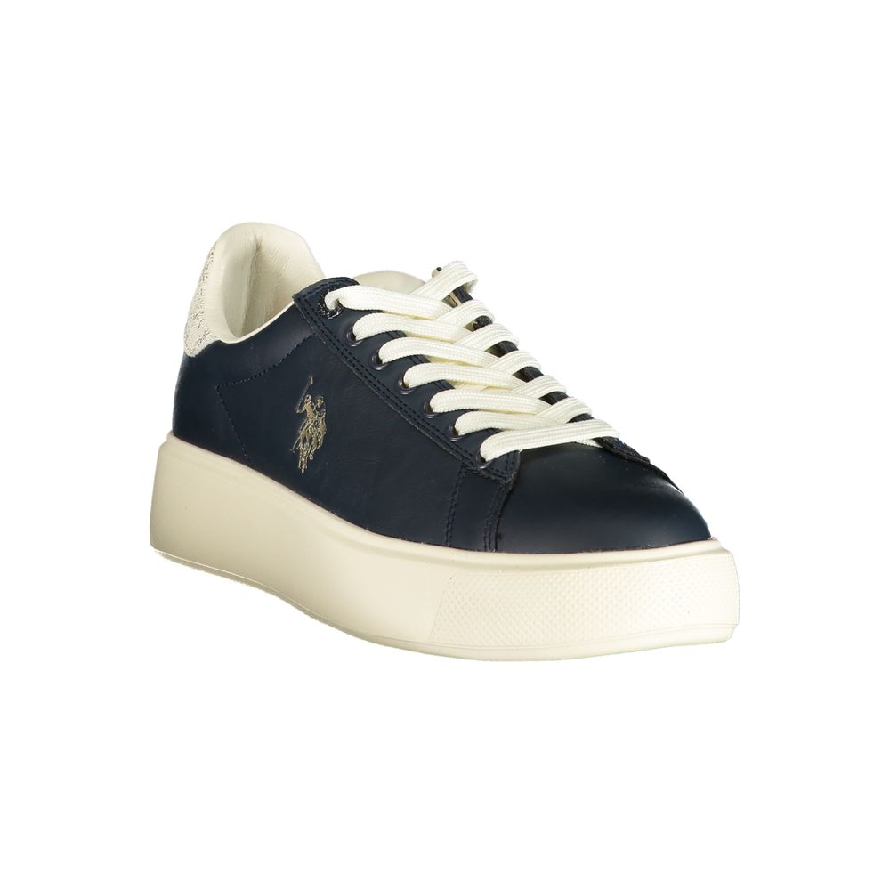 U.S. POLO ASSN. Blue Polyurethane Women's Sneakers