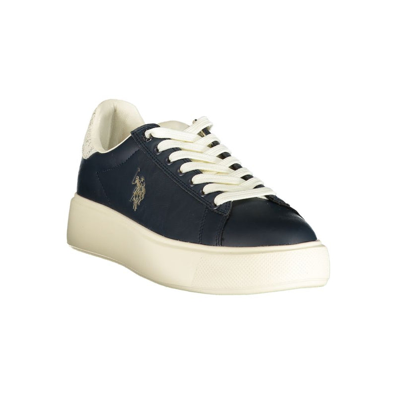 U.S. POLO ASSN. Blue Polyurethane Women's Sneakers
