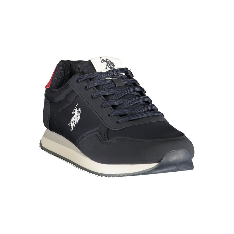 U.S. POLO ASSN. Blue Polyurethane Men's Sneaker - Stylish Comfort