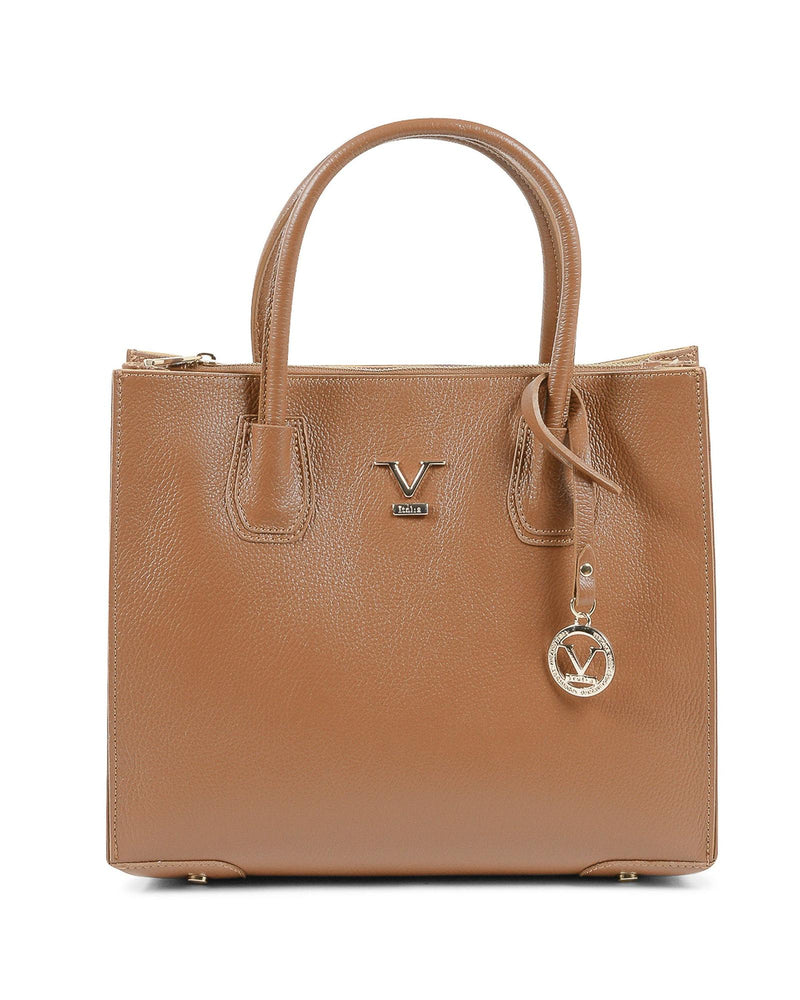 19V69 Italia BE10275 52 DOLLARO CARAMELLO Brown Tote Bag