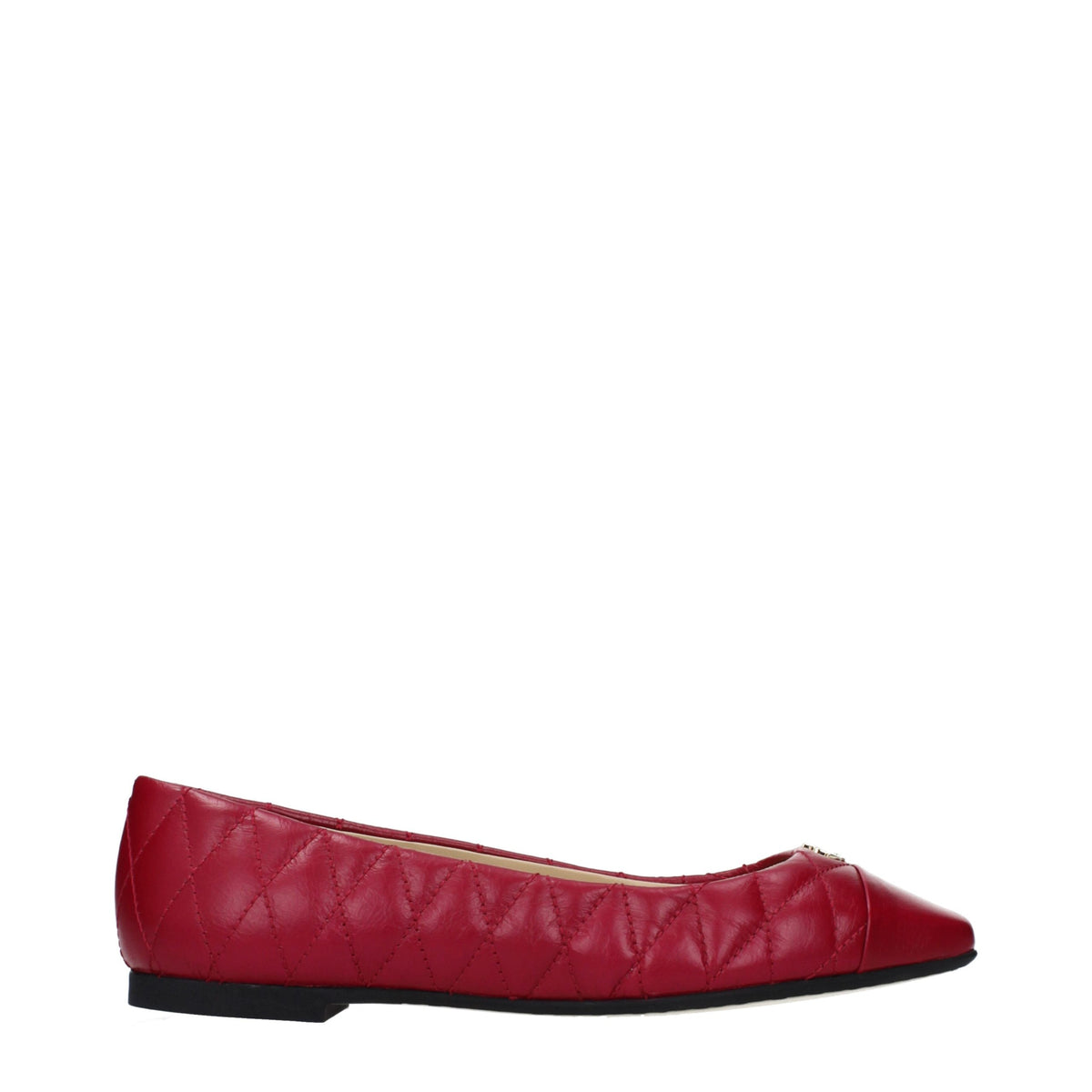 Jimmy Choo Pink Leather Ballet Flats for Women