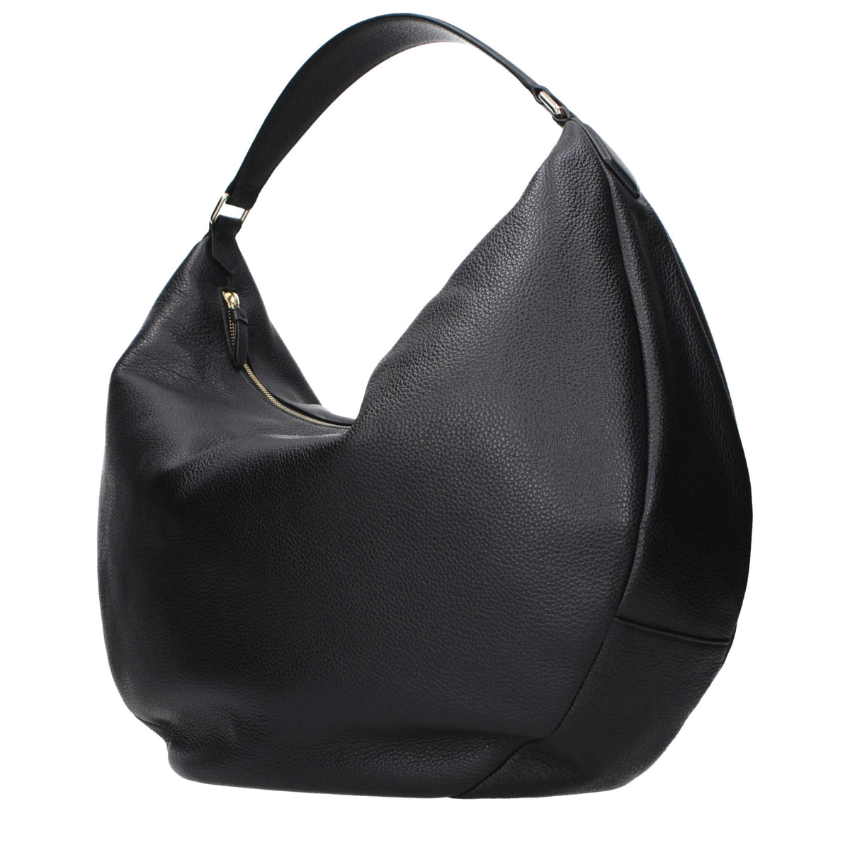 Sac à bandoulière en cuir noir Jimmy Choo
