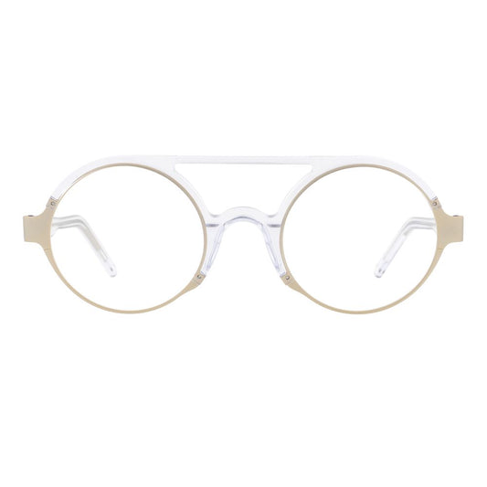 Andy Wolf Gold Metal & Plastic Glasses (Frames)
