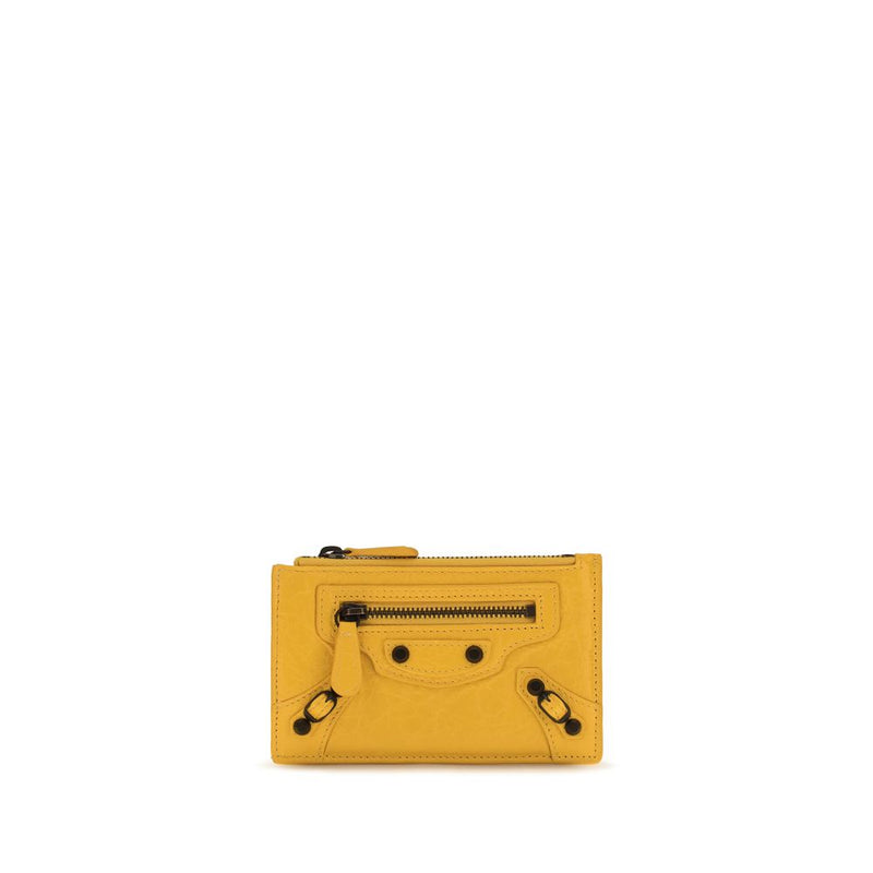 Balenciaga Bicolor Lamb Ovis Aries Wallet