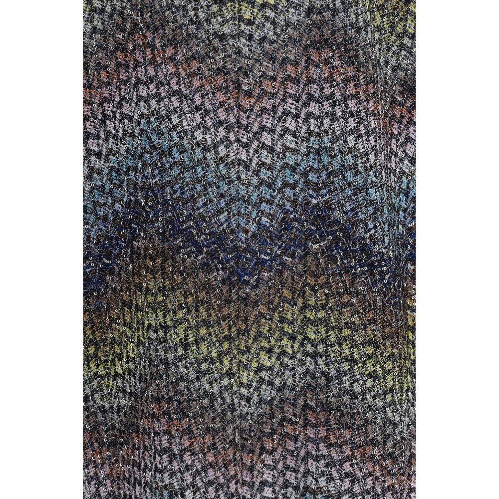 Blazer en Viscose Lamé Multicolore Missoni