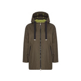 Herno Bicolor Cotton Coat for Women