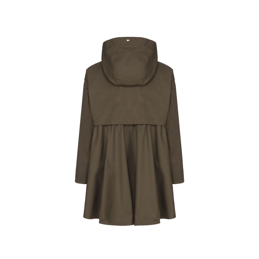 Herno Bicolor Cotton Coat for Women
