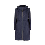 Herno Blue Polyester Coat for Women