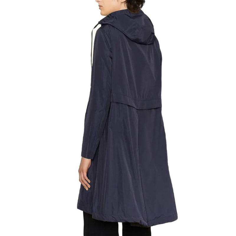 Herno Blue Polyester Coat for Women