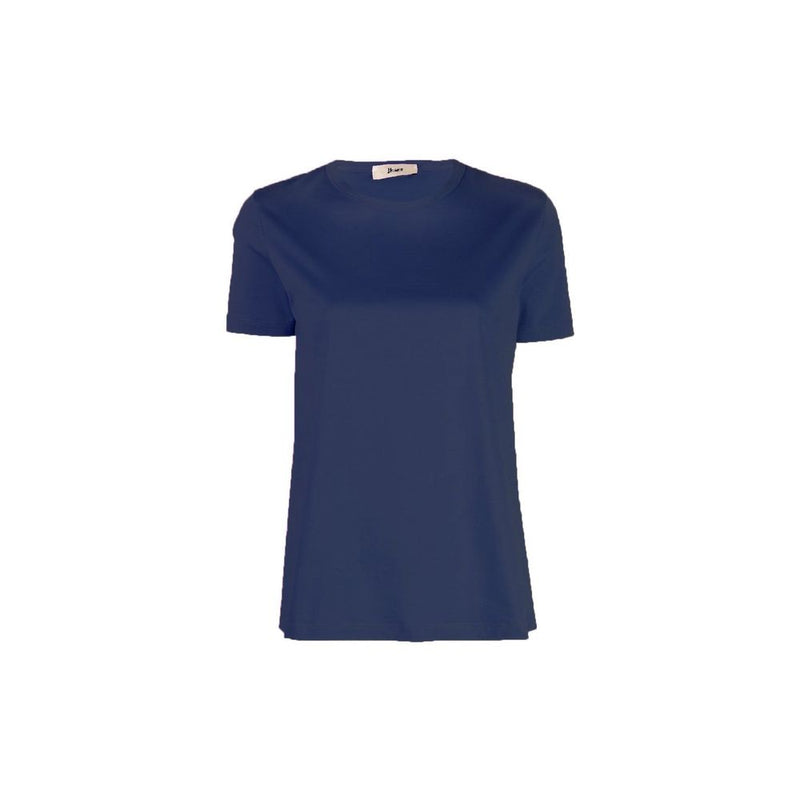 Herno Blue Cotton T-Shirt for Women