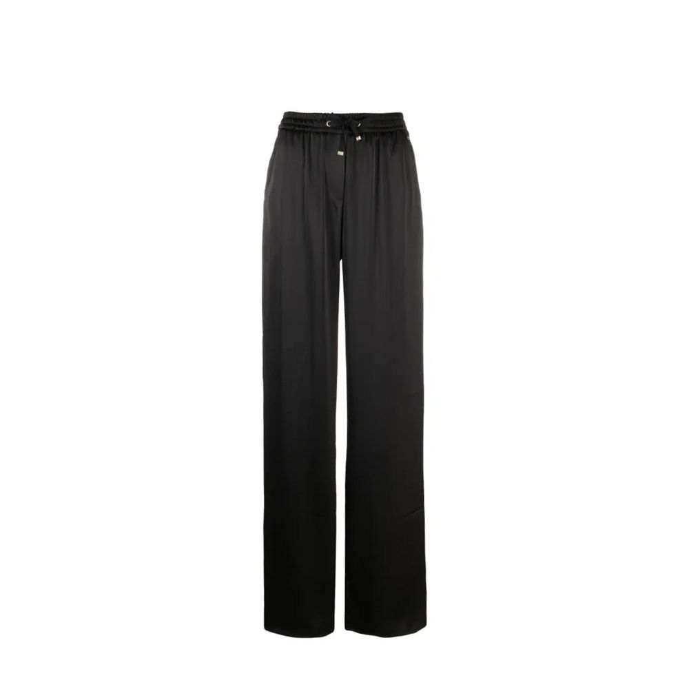 Herno Black Polyamide Casual Pants for Women