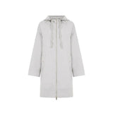 Herno Gray Elastane Coat for Women
