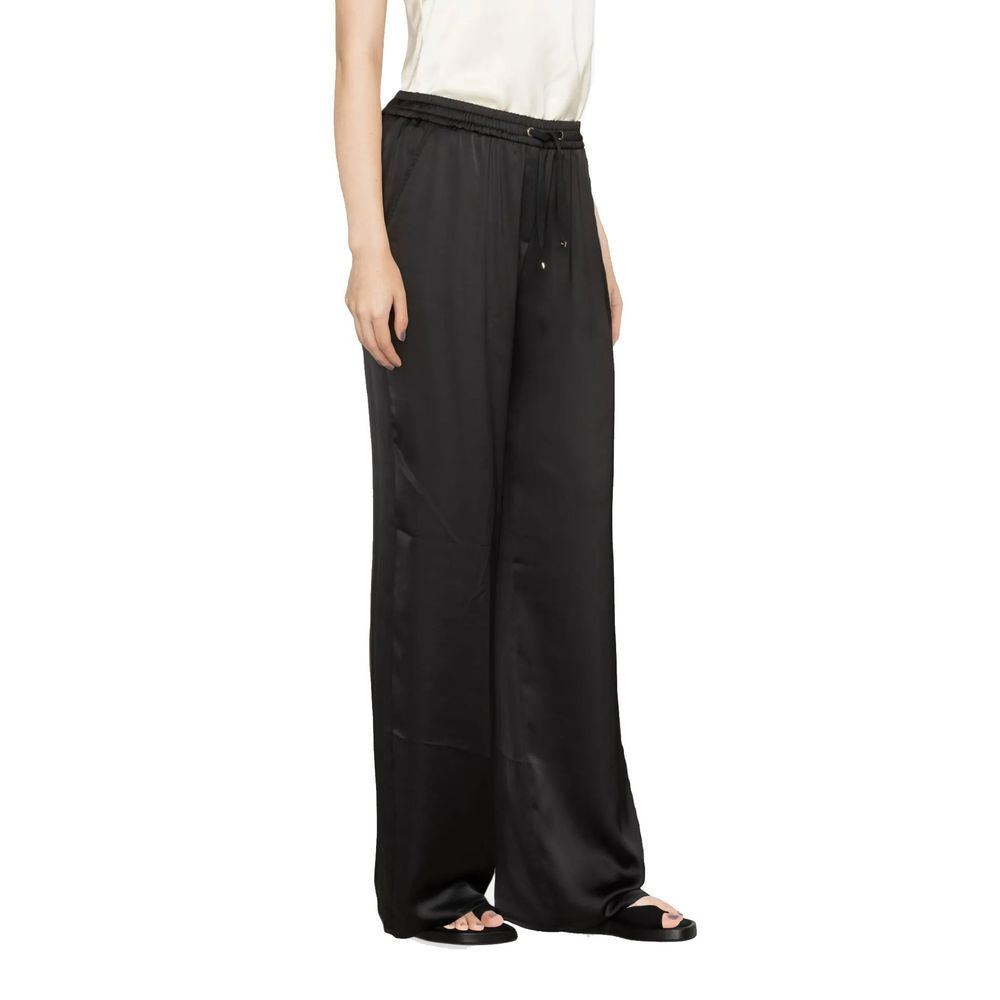 Herno Black Polyamide Casual Pants for Women
