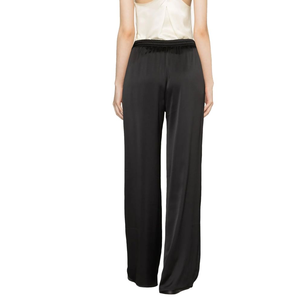 Herno Black Polyamide Casual Pants for Women