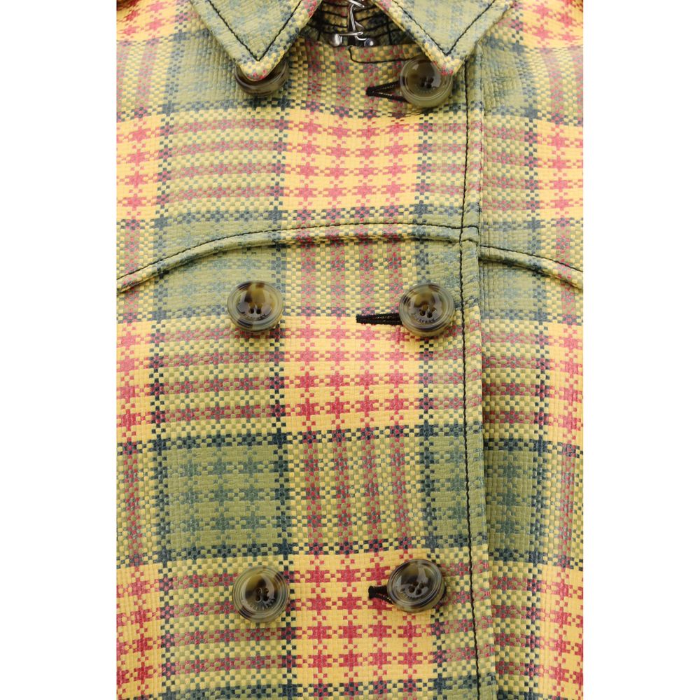 Burberry Summerside Check Multicolor Trench Coat