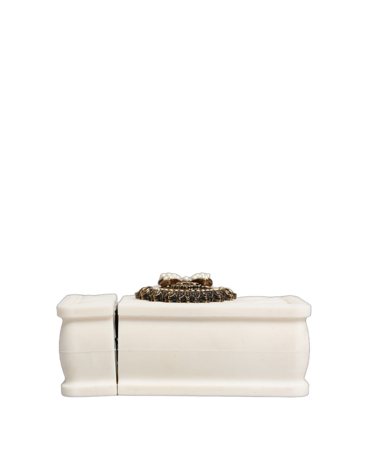 Dolce & Gabbana AirPods Case White Silicone Devotion Heart Cover
