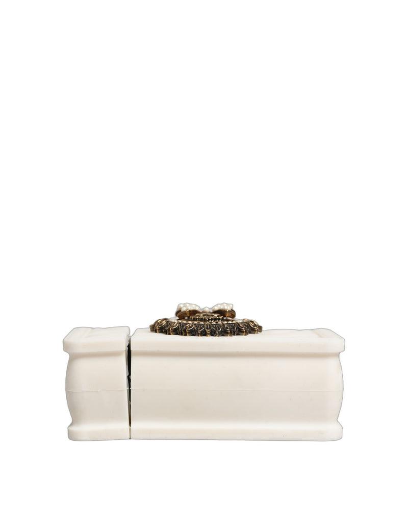 Dolce & Gabbana White Silicone Devotion Heart AirPods Case