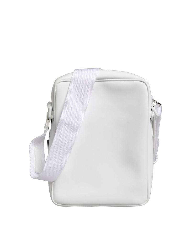 Dolce & Gabbana White Logo Plaque Crossbody Shoulder Bag for Men