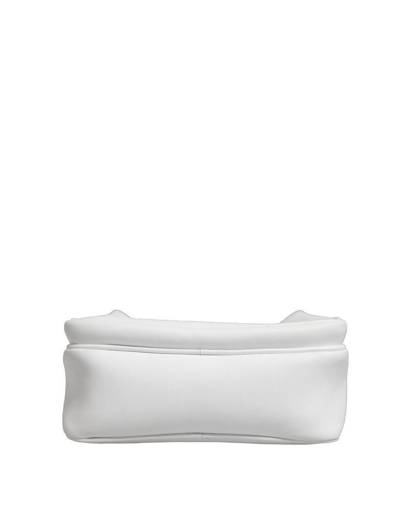 Dolce & Gabbana White Logo Plaque Crossbody Shoulder Bag for Men