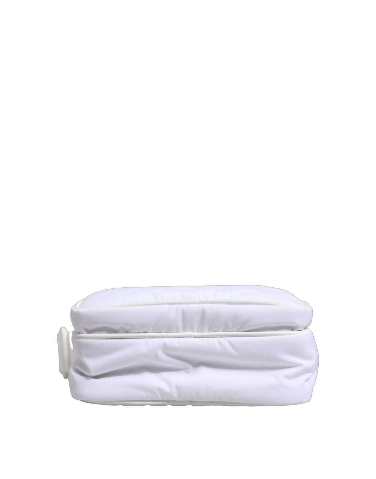 Dolce & Gabbana White Logo Plaque Crossbody Shoulder Bag