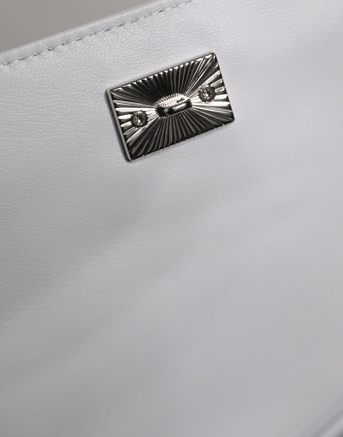 Dolce & Gabbana White Logo Plaque Crossbody Bag for Women
