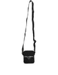 Dolce & Gabbana Black Nylon Rubberized Logo Print Crossbody Borse Bag