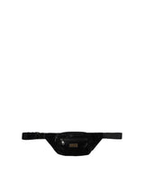 Dolce & Gabbana Black Nylon Brass Plate Bumbag Waist Fanny Pack