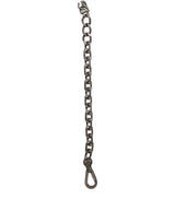 Bracelet en Chaîne Lourde en Argent avec Logo DG de Dolce & Gabbana