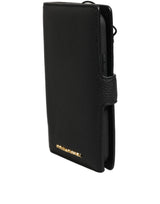 Dolce & Gabbana Case Flip Cover en Cuir de Veau Noir pour iPhone 11 Pro