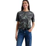 T-Shirt Bicolore en Polyester Street One pour Femme
